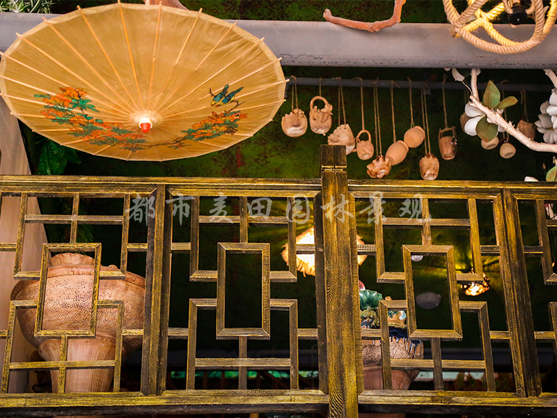 木質(zhì)屏風護欄